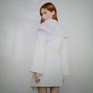 bcbg hazel wrap coat